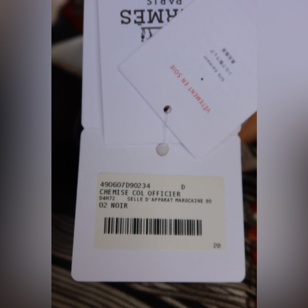 NIB Hermes Long Sleeve Top - Picture 14 of 15